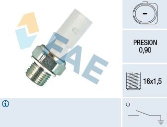 Датчик давления масла FAE. Артикул 12860