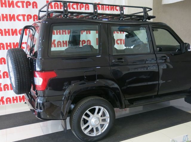 Багажник Rival экспедиционный для UAZ Patriot 3163 2008-2026. Артикул D.6316.1