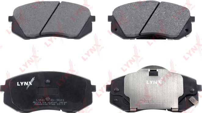 Тормозные колодки LYNXauto. Артикул BD-3621