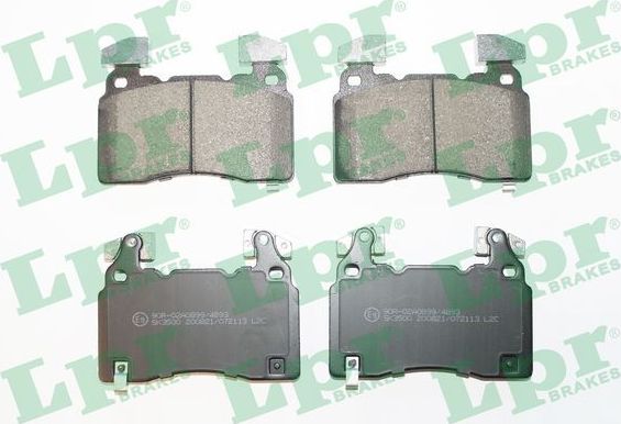 Тормозные колодки LPR. Артикул 05P2113