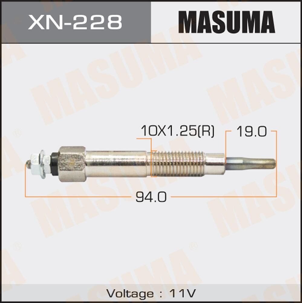 Свеча накаливания (накала) Masuma. Артикул XN-228