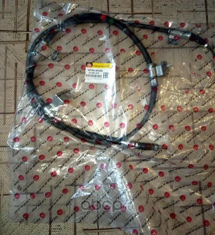 Трос ручного тормоза HYUNDAI H-1 08-12 (Onnuri). Артикул GCBH376