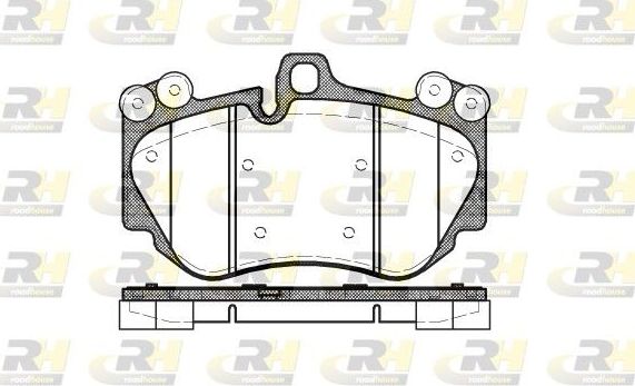 Тормозные колодки RoadHouse. Артикул 21140.00