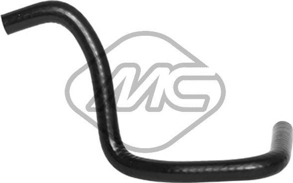 Патрубок радиатора (системы охлаждения) Metalcaucho. Артикул 07385