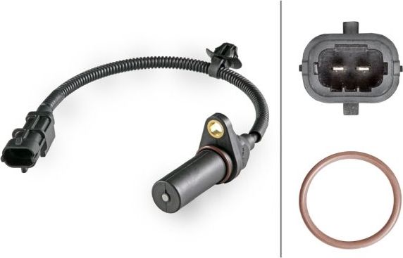 Датчик положения коленвала Hella. Артикул 6PU 009 168-351