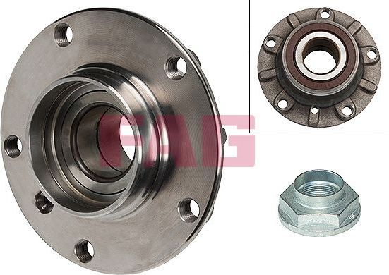 Ступица колеса с интегрированным подшипником Fag. Артикул 713 6671 90