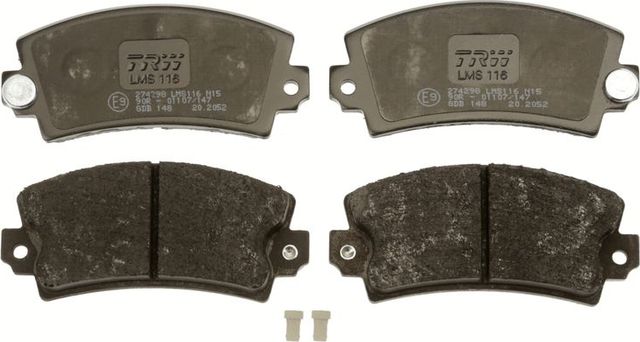 Тормозные колодки TRW COTEC передние для Talbot Samba 1981-1986. Артикул GDB148