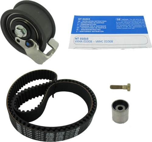 Ремень ГРМ с роликами (комплект) SKF для Audi A4 I (B5) 1994-2001. Артикул VKMA 01008