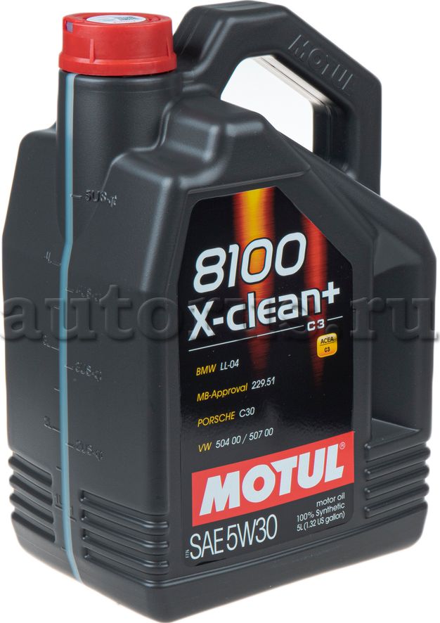 Моторное масло Motul 8100 X-CLEAN+ 5W-30. Артикул 111684