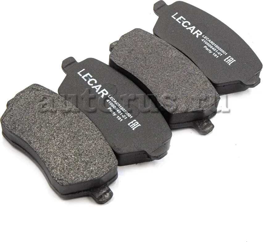 КОЛОДКА ТОРМ ЛАДА ЛАРГУC,VESTA ПЕР (ДВ 16 КЛ.) LECAR Lecar. Артикул LECAR018020501