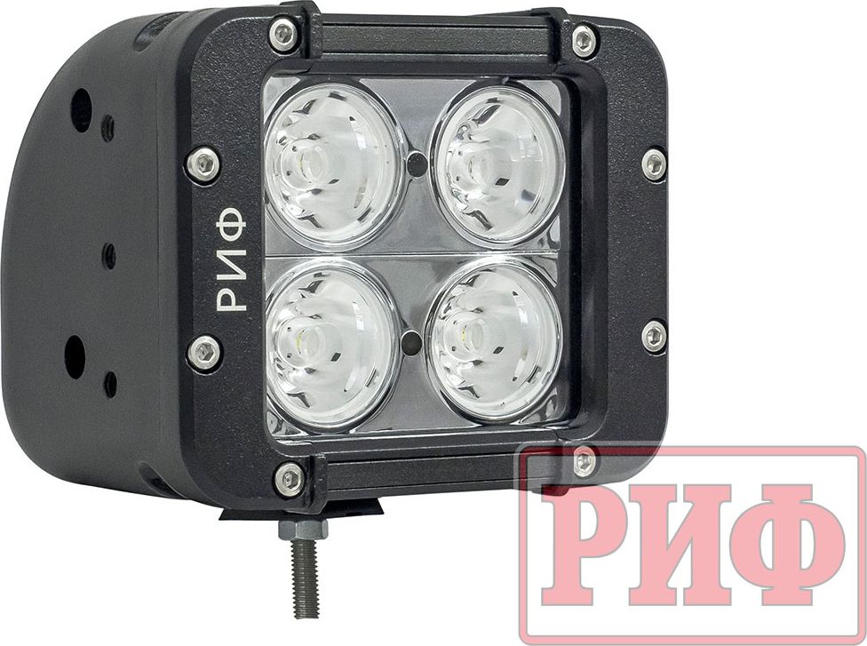Фара дальнего света РИФ 119 мм 40W LED. Артикул SM-9501P