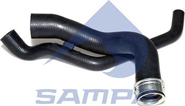 Патрубок радиатора (системы охлаждения) Sampa. Артикул 010.372