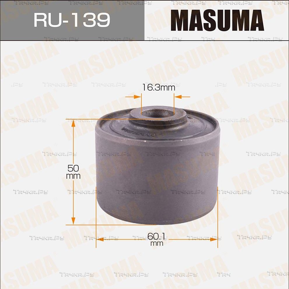 Сайлентблок переднего рычага подвески Masuma правый/левый для Toyota Land Cruiser 70 1984-1996. Артикул RU-139