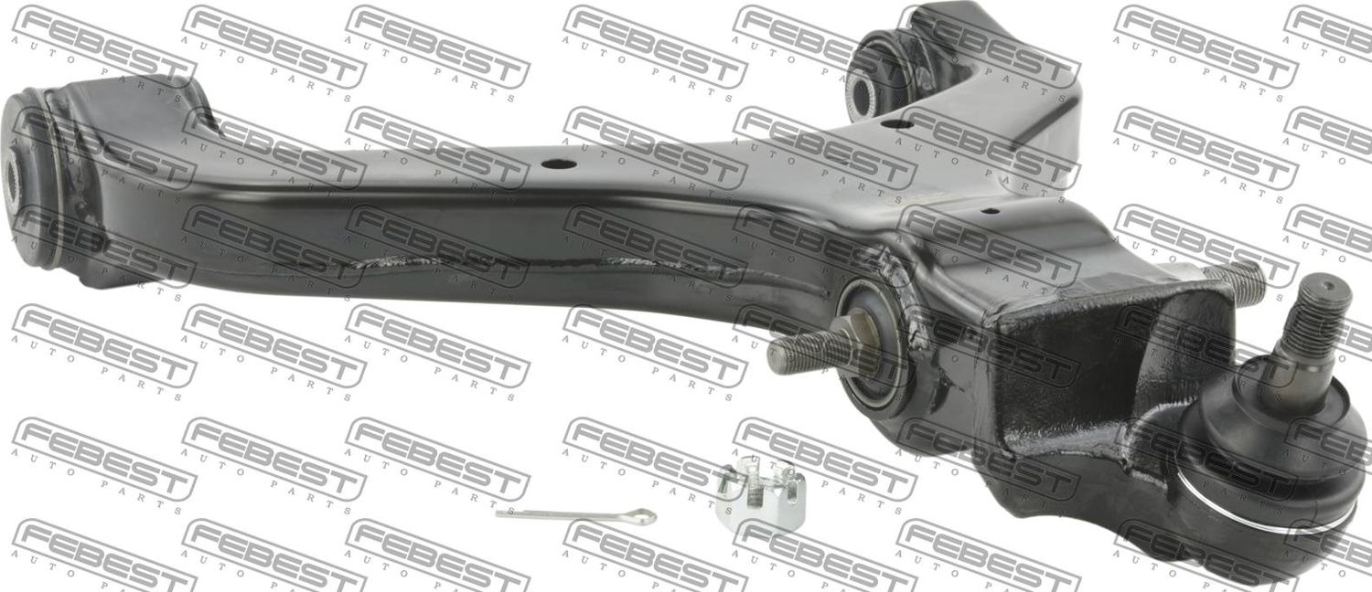 Поперечный рычаг передней подвески Febest. Артикул 1424-ACTBJFLR