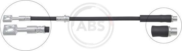 Тормозной шланг ABS задний левый для Chevrolet TrailBlazer I 2001-2005. Артикул SL 5696