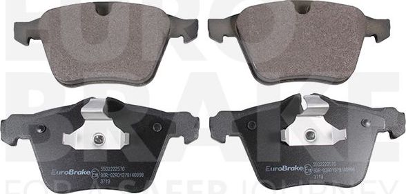 Тормозные колодки Eurobrake. Артикул 5502222570