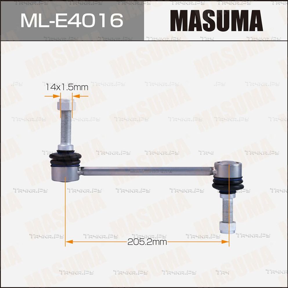 Стойка (тяга) стабилизатора Masuma. Артикул ML-E4016