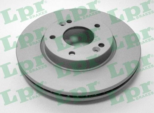 Тормозной диск LPR TOTAL COATED передний для Hyundai Tucson I 2004-2010. Артикул H2003VR