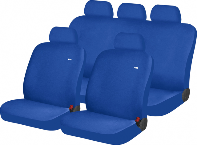 Чехлы универсальные Hadar Rosen Solid на сидения авто, цвет Синий. Артикул 10931