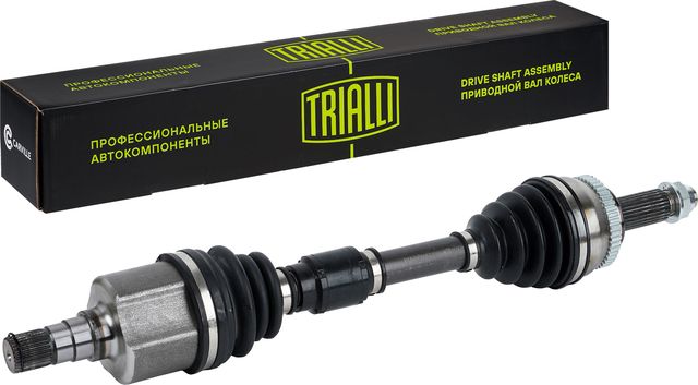 Полуось (привод в сборе, приводной вал) Trialli передняя левая для Geely Coolray I 2020-2026. Артикул AR 1219
