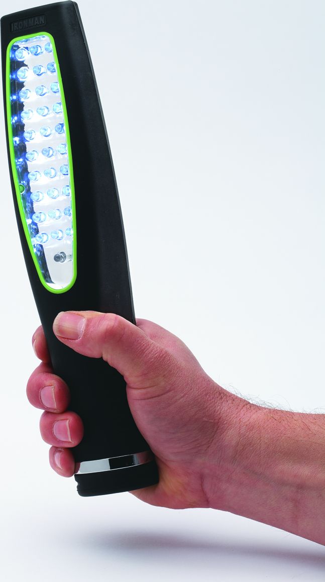 Фонарь Ironman светодиодный беспроводной 240V. Артикул ITORCHLED001