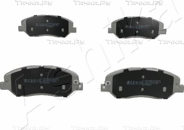 Тормозные колодки ASHIKA передние для Kia Sorento II 2009-2026. Артикул 50-0H-H14