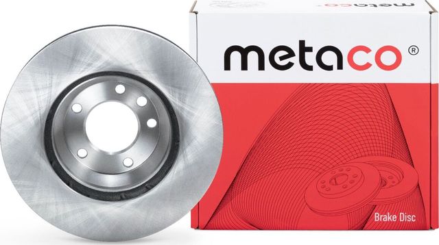 Диск тормозной передний вентилируемый левый (Metaco). Артикул 3090002L