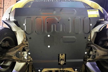 Защита Мотодор для картера, КПП и переднего бампера Renault Duster I 2015-2020. Артикул 71701