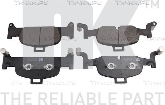 Тормозные колодки NK передние для Audi A4 allroad V (B9) 2016-2026. Артикул 2247122