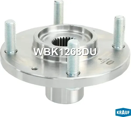 Ступица колеса с подшипником в сборе и монтажный к (Krauf). Артикул WBK1268DU