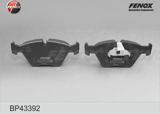 Тормозные колодки Fenox передние для BMW 5 III (E34) 1988-1995. Артикул BP43392
