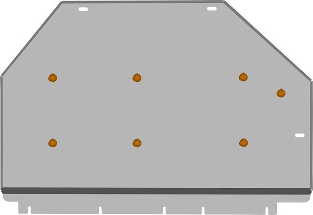 Защита алюминиевая NLZ для бака Lixiang L9 4WD 2024-2026. Артикул NLZ.28.02.630A