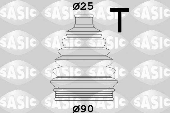 Пыльник ШРУСа наружный Sasic (термопласт). Артикул 2933963
