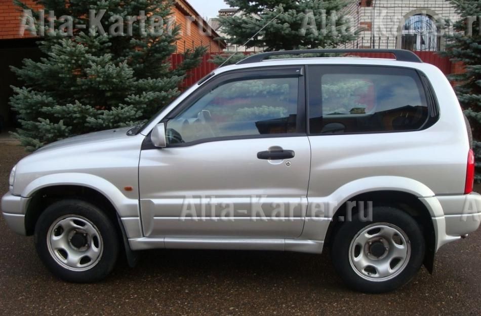 Дефлекторы Cobra Tuning для окон Suzuki Grand Vitara 3-дв. 1997-2005. Артикул S51198