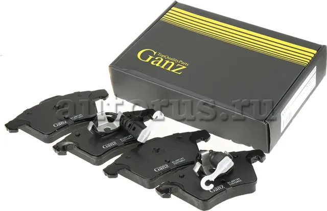 Колодки передние (Ganz). Артикул GIJ09189