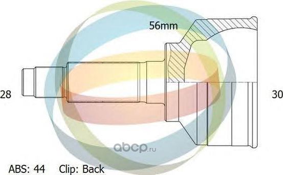 Комплект ШРУСа (ODM). Артикул 12050453