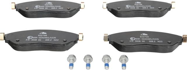 Тормозные колодки ATE. Артикул 13.0460-2798.2