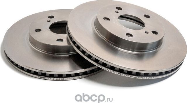 Диск тормозной передний (Absel). Артикул TY421009
