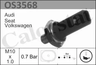 Датчик контроля давления масла (Vernet). Артикул OS3568