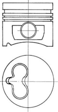 Поршень Kolbenschmidt. Артикул 40070600