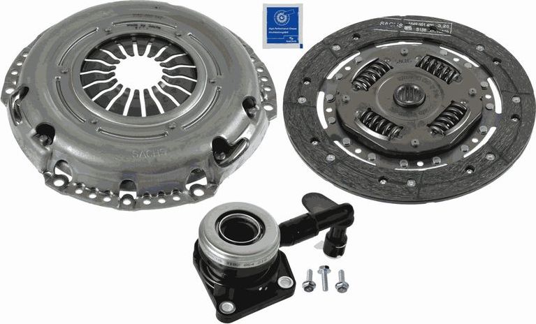 Сцепление (комплект) SACHS Kit plus CSC. Артикул 3000 990 520