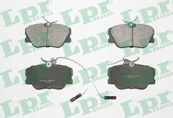 Тормозные колодки LPR. Артикул 05P986