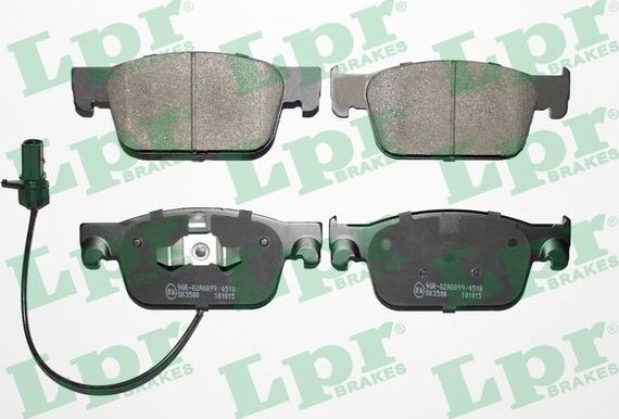 Тормозные колодки LPR. Артикул 05P2038