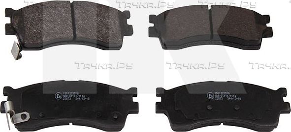 Тормозные колодки NK передние для Kia Shuma I 2001-2001. Артикул 223516