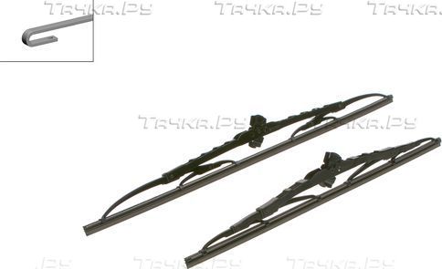 Щетки стеклоочистителя (дворники) Bosch для Mazda Demio I (DW) 1998-2003. Артикул 3 397 001 361