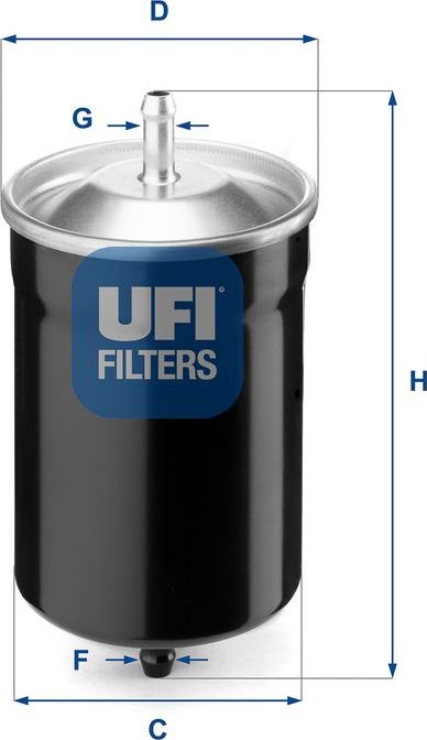 Топливный фильтр UFI. Артикул 31.500.00