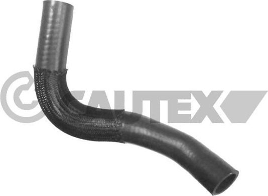 Патрубок радиатора (системы охлаждения) Cautex верхний для Peugeot 1007 2005-2009. Артикул 036768