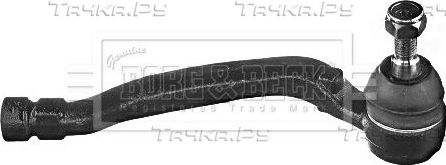 Наконечник рулевой тяги Borg & Beck правый для Citroen C4 II 2013-2026. Артикул BTR5916