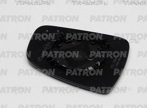 Зеркальное стекло бокового зеркала Patron левое для Dacia Sandero I 2008-2012. Артикул PMG0803G03