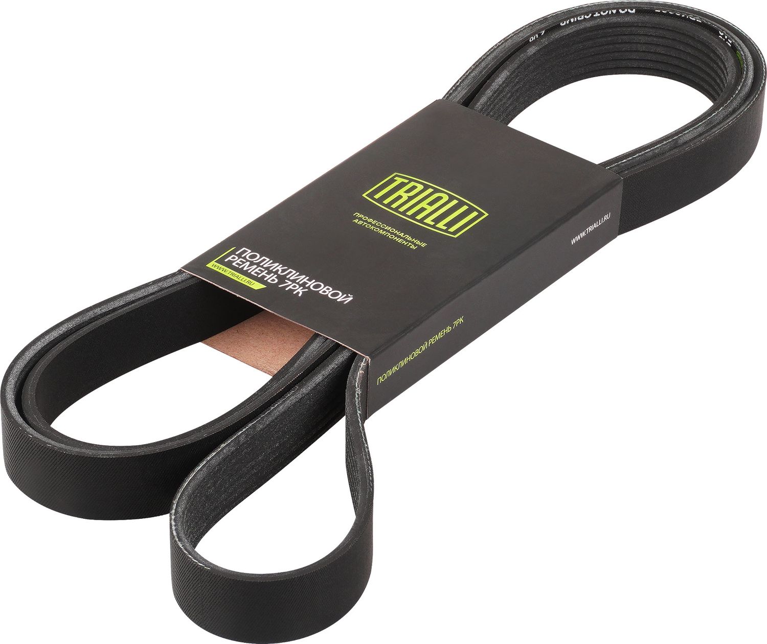 Приводной ремень поликлиновой Trialli (EPDM (Этилен-пропиленовый каучук)). Артикул 7PK2365